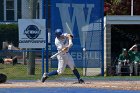 Baseball vs Babson  Wheaton College Baseball vs Babson during Championship game of the NEWMAC Championship hosted by Wheaton. - (Photo by Keith Nordstrom) : Wheaton, baseball, NEWMAC